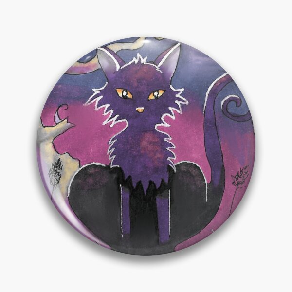 Halloween cat Pin