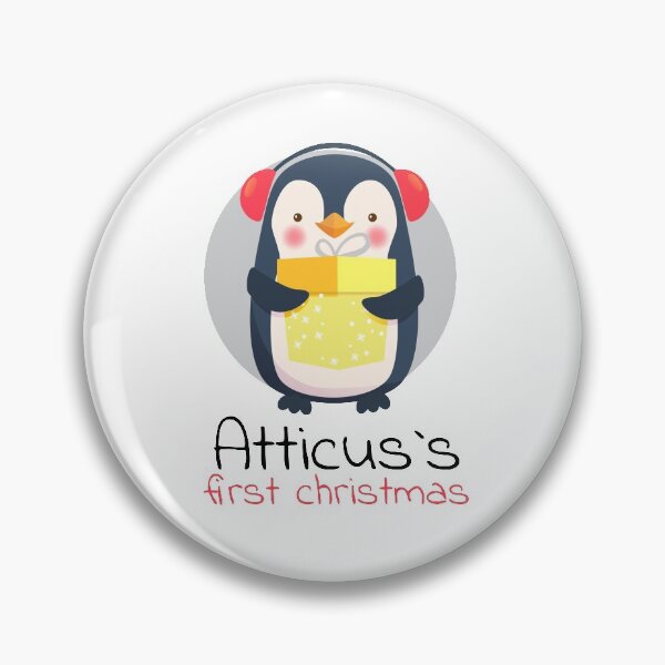 Item preview, Atticus first christmas Newborn Gift designed and sold by Urosek.