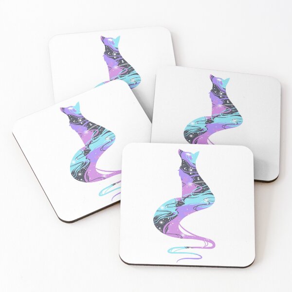 Item preview, Galaxy fox silhouette  designed and sold by Nautilum.