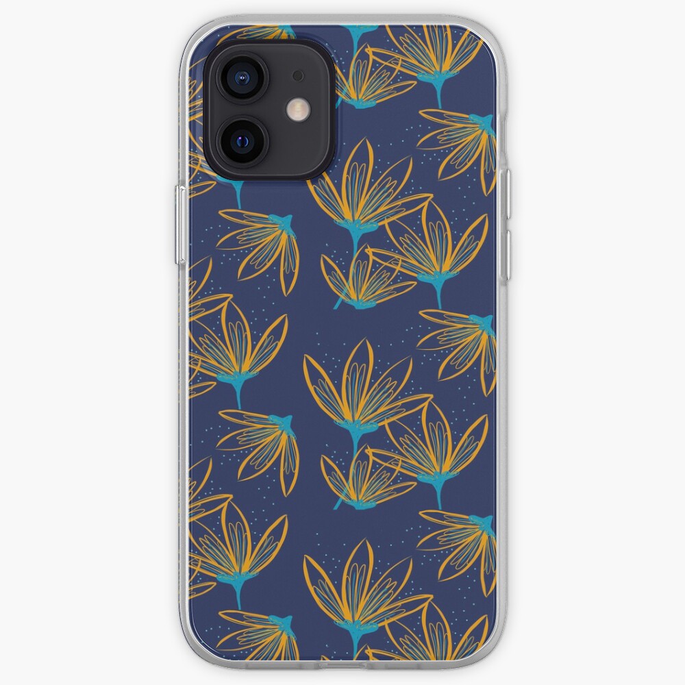 Blume im Sommerregen iPhone-Hülle & Cover