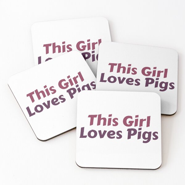 Item preview, This Girl Loves Pigs designed and sold by MoMasry.