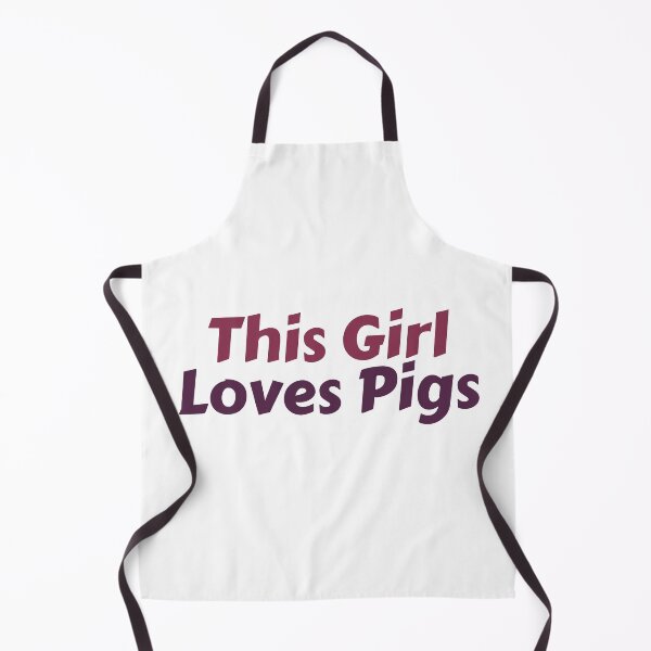 Item preview, This Girl Loves Pigs designed and sold by MoMasry.