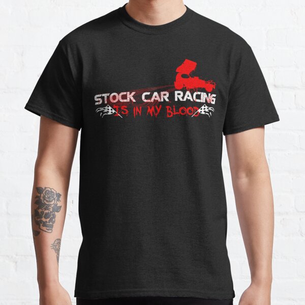 SRI Apparel T-Shirt, SRI / Stock Car Steel Classic Design, Black