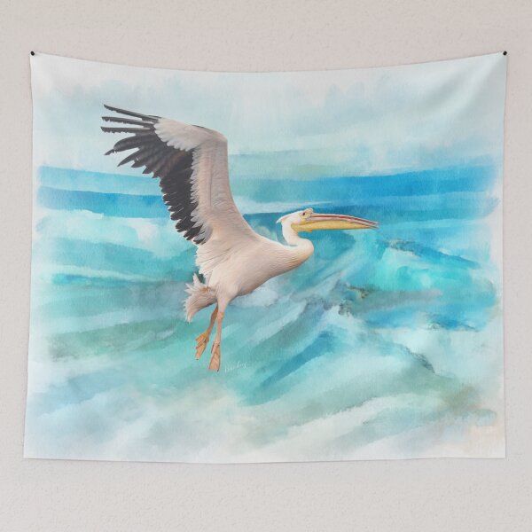 Item preview, Pelican in Flight designed and sold by Barbny.