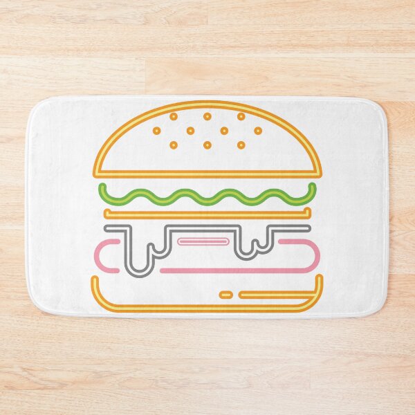 Item preview, Burger Neon  designed and sold by PeterSS.