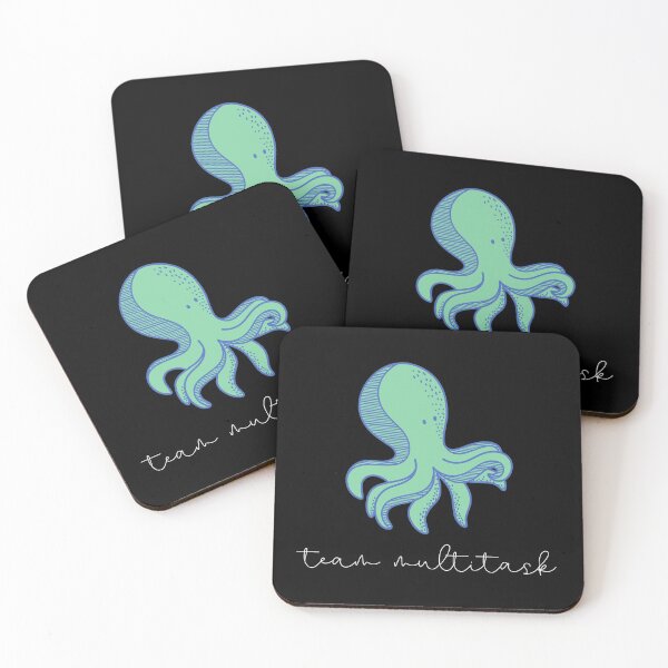 Item preview, Octopus Is Team Multitask designed and sold by Nathalie Aynié.