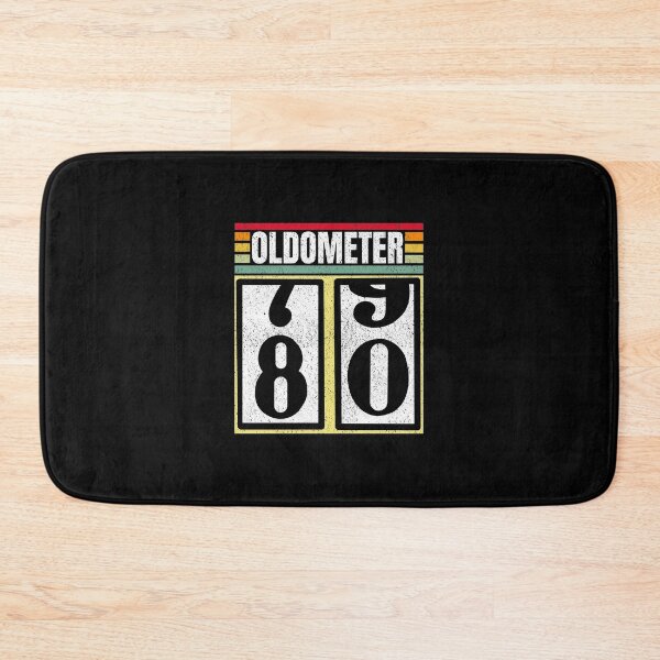 Item preview, Oldometer 79 80 Funny 80th Birthday Retro Age 80 Gift designed and sold by haselshirt.