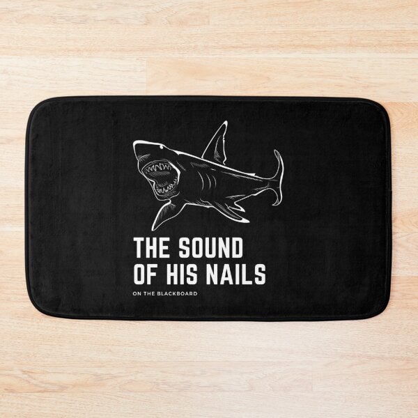 Item preview, Shark — The Sound of His Nails on the Blackboard designed and sold by Nathalie Aynié.