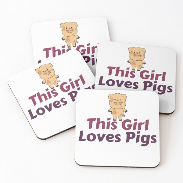 Item preview, This Girl Loves Pigs designed and sold by MoMasry.