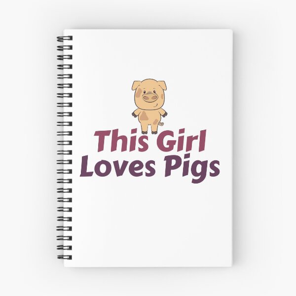 Item preview, This Girl Loves Pigs designed and sold by MoMasry.