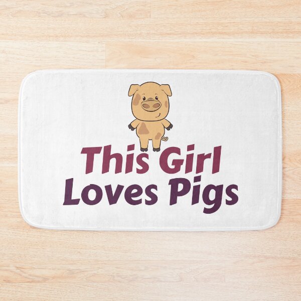 Item preview, This Girl Loves Pigs designed and sold by MoMasry.