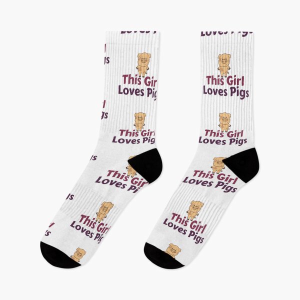 Item preview, This Girl Loves Pigs designed and sold by MoMasry.