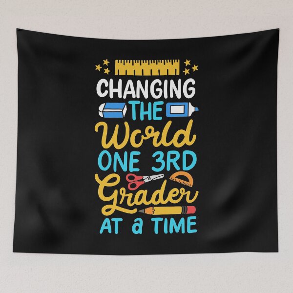 Item preview, Changing The World Gift For 3rd Grade School Teacher designed and sold by haselshirt.
