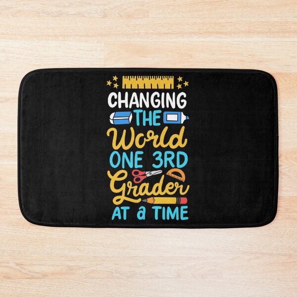 Item preview, Changing The World Gift For 3rd Grade School Teacher designed and sold by haselshirt.