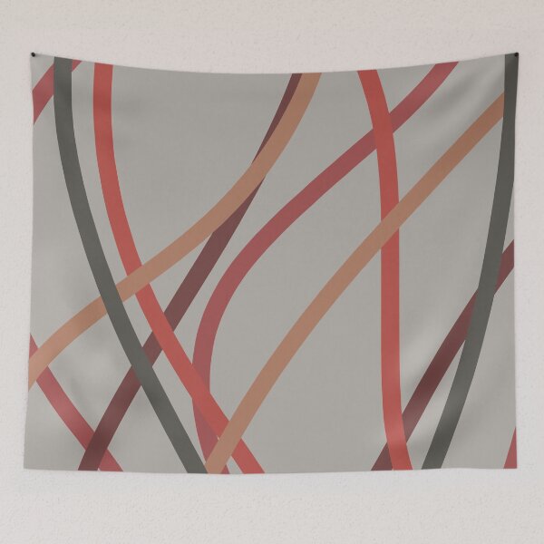 Item preview, Autumnal Linear Fusion designed and sold by RhubarbMyrtle.