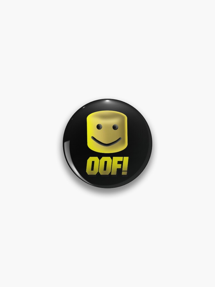 Roblox Oof Noob Head Noob Pin By Zest Art Redbubble - roblox halloween noob face costume smiley positive gift art print by smoothnoob redbubble