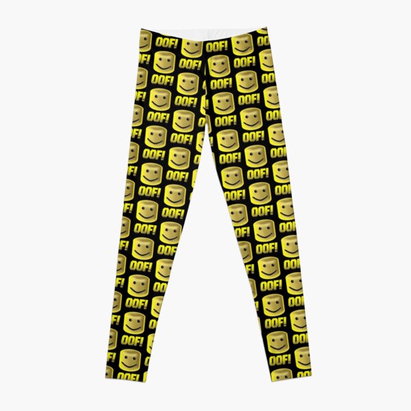 Roblox Oof Meme Leggings Redbubble - roblox oof sound text tone