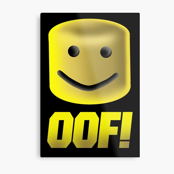 Roblox Kids Wall Art Redbubble - roblox song oof song loop