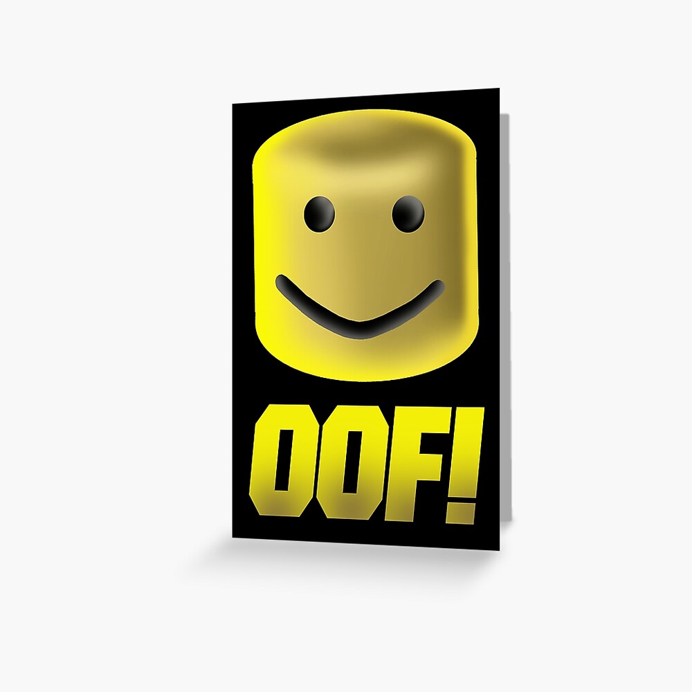 Roblox Oof Noob Head Noob Art Print By Zest Art Redbubble - roblox halloween noob face costume smiley positive gift sticker by smoothnoob redbubble