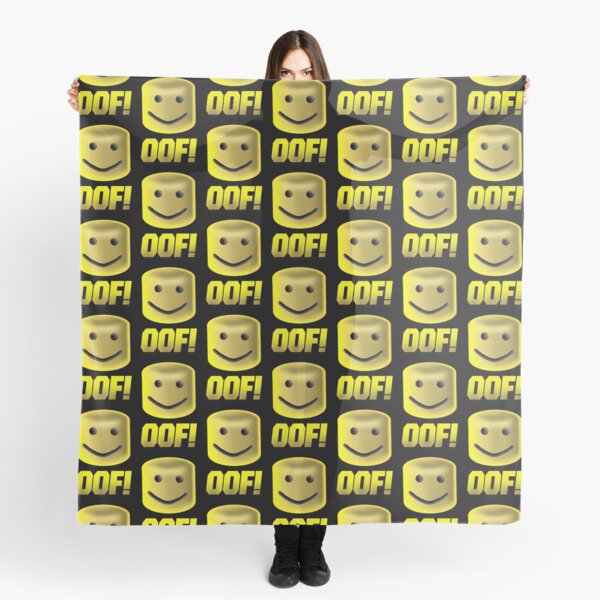 Roblox Noob Scarves Redbubble - super fat noob roblox