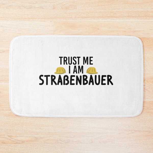 Item preview, Trust me i am Straßenbauer Bauarbeite construction helmet yellow designed and sold by lsvds.