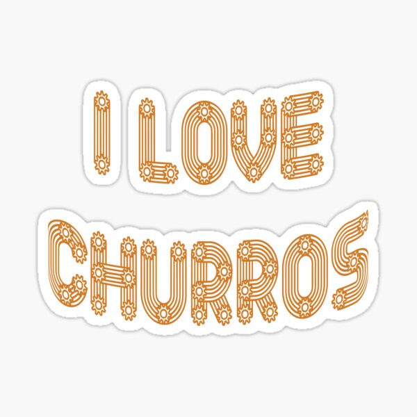 Artikel-Vorschau von Ich liebe Churros, designt und verkauft von yayor.