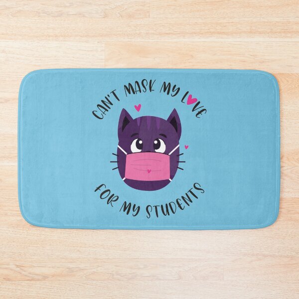 Item preview, Can't mask my love  for my students : Funny and cute gift for Teachers in kindergarten  preschool , elementary school  designed and sold by King Of Skies.
