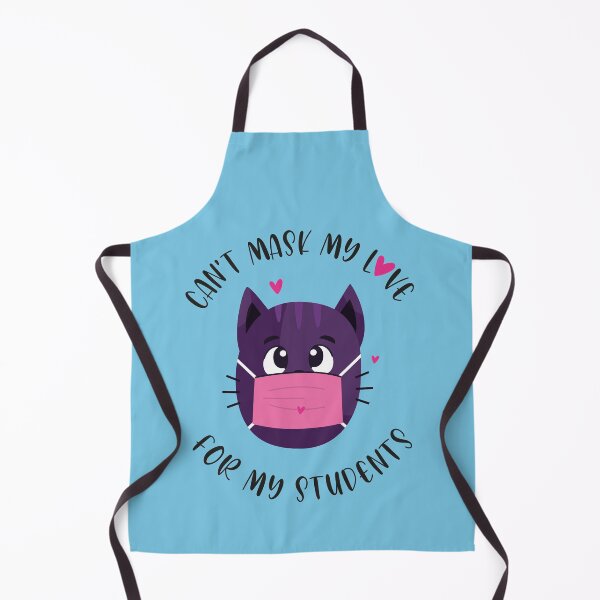 Item preview, Can't mask my love for my students : Funny and cute gift for Teachers in kindergarten preschool , elementary school designed and sold by King Of Skies.