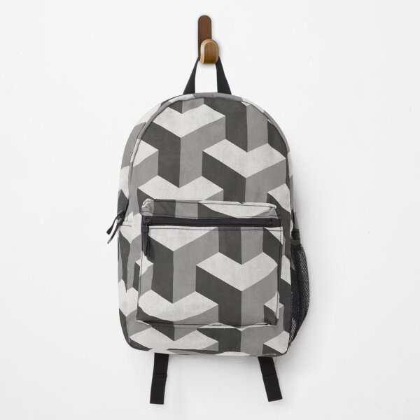 Item preview, Interlocking Cubes Pattern - Shades of Grey designed and sold by Zoltan Ratko.