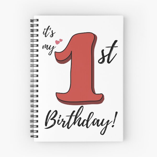 Item preview, It's My First Birthday quote designed and sold by WayneTower.