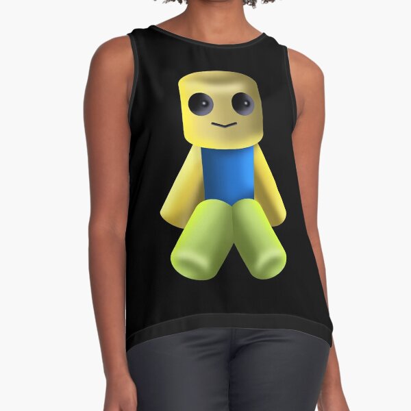 Noob Character T Shirts Redbubble - pixelated noob outfit roblox