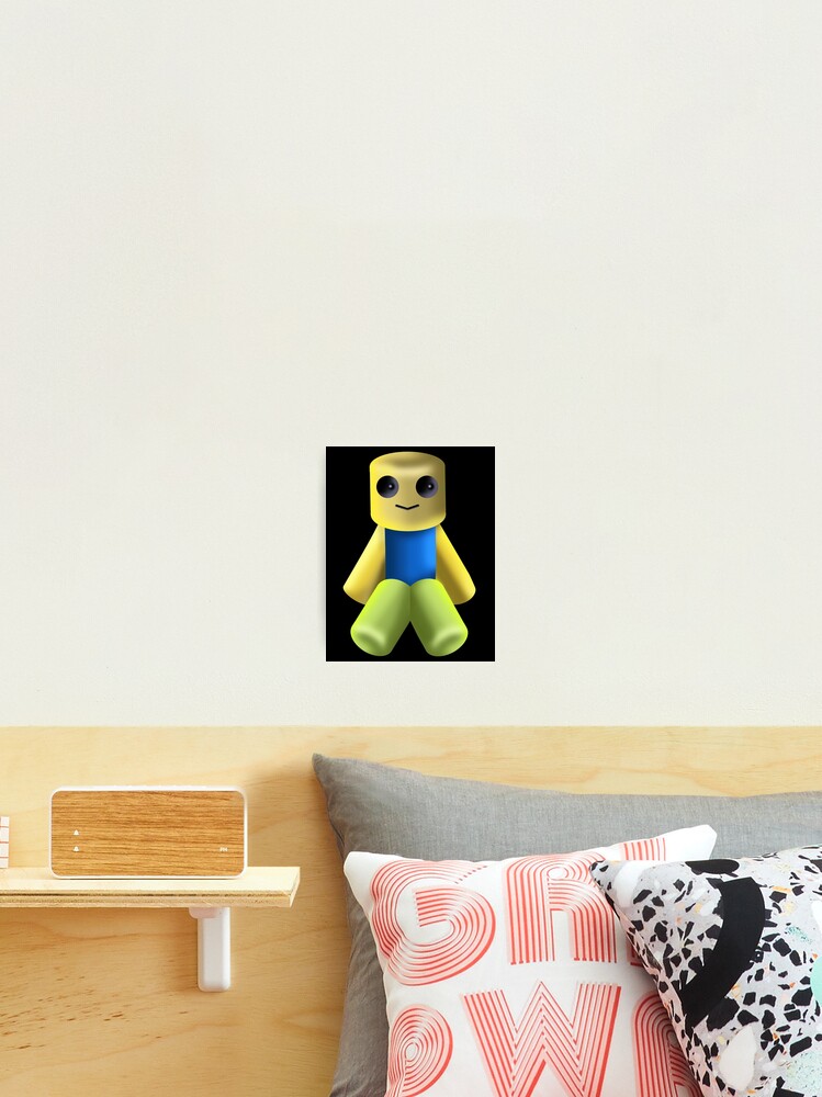 Tiny Noob Noob Dabbing Noob Roblox Photographic Print By Zest Art Redbubble - for tiny roblox