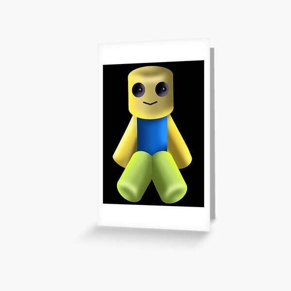 Roblox For Kids Greeting Cards Redbubble - smallest head in roblox