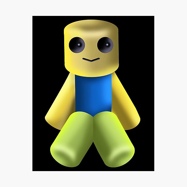 Roblox Kids Wall Art Redbubble - noob denisdaily roblox roblox toys