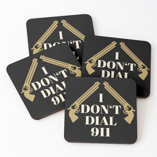 Item preview, I Don't Dial 911 - Pro Gun designed and sold by mikels.