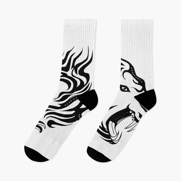Item preview, Tribal twin lions designed and sold by SILVERAPPLE.