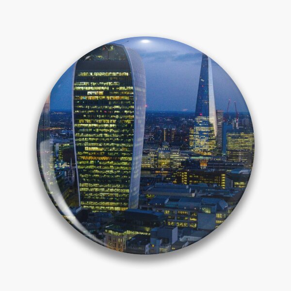 Item preview, Flying over both the Shard and the Sky Garden designed and sold by Tom Ryan-Elliott.