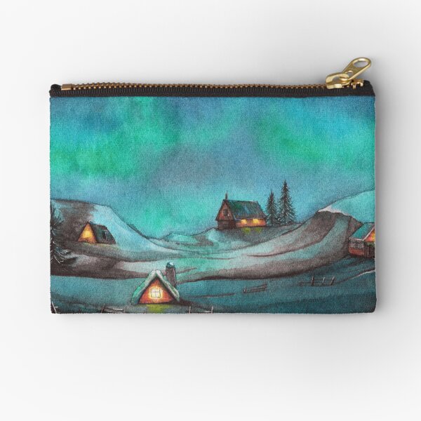 Jol in Norway Zipper Pouch