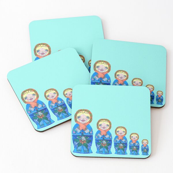 Item preview, Matryoshka Blondes designed and sold by NinaArtDesigns.