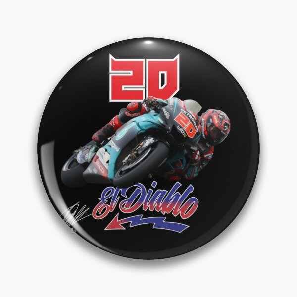 "Fabio Quartararo" Button von rejebolla | Redbubble