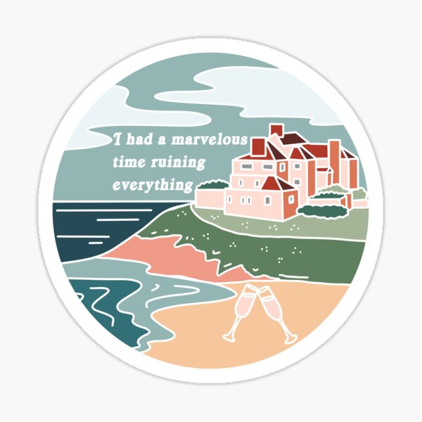 The Last Great American Dynasty Folklore Taylor Swift Inspired Sticker