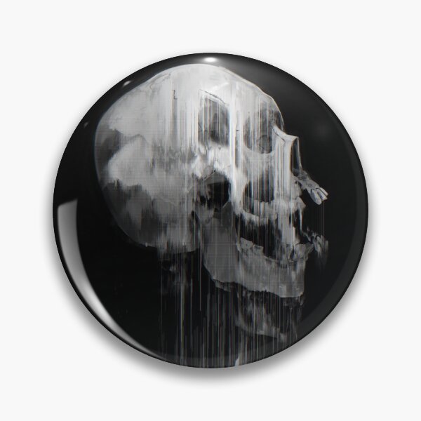 Artikelvorschau, Glitched Skull entworfen und verkauft von CrosbyDesign.