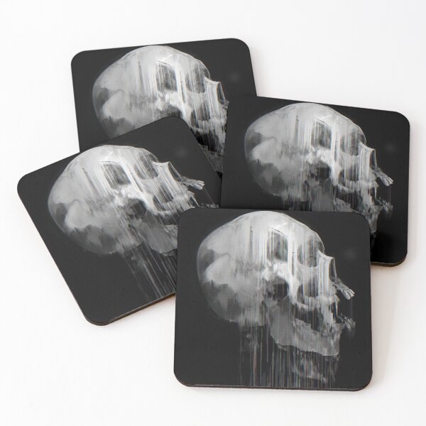 Artikelvorschau, Glitched Skull entworfen und verkauft von CrosbyDesign.