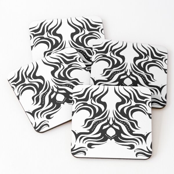 Item preview, Tribal twin lions designed and sold by SILVERAPPLE.