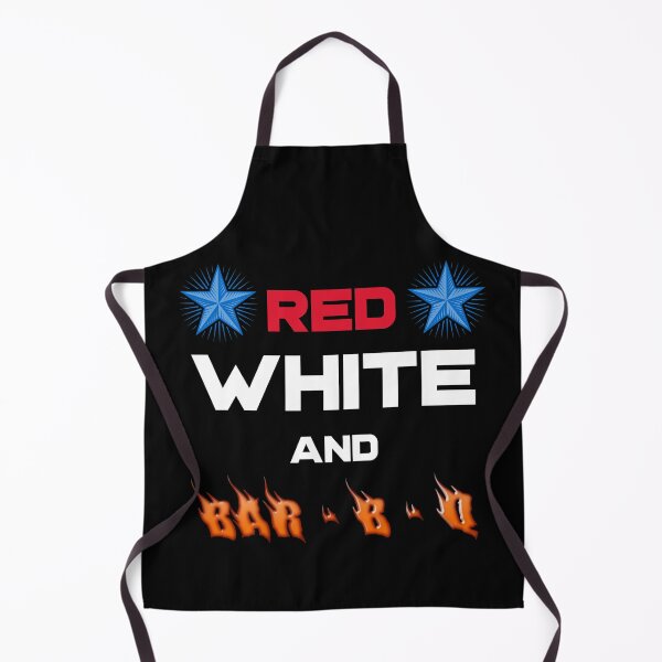 Item preview, RED WHITE AND BAR B Q designed and sold by MEAT-TEES-2020.