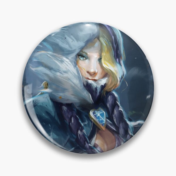 Item preview, Crystal Maiden Dota 2 fanmade artwork designed and sold by megagoodwin.