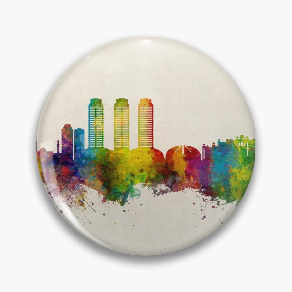 Item preview, Islamabad Pakistan Skyline designed and sold by ArtPrints.