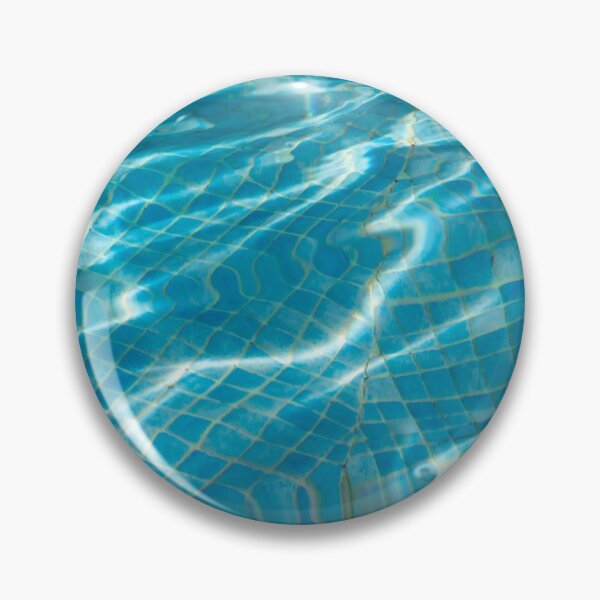 Item preview, Tessellated Layers and Patterns - Sunlit Turquoise Fabstract  designed and sold by Georgia Mizuleva.