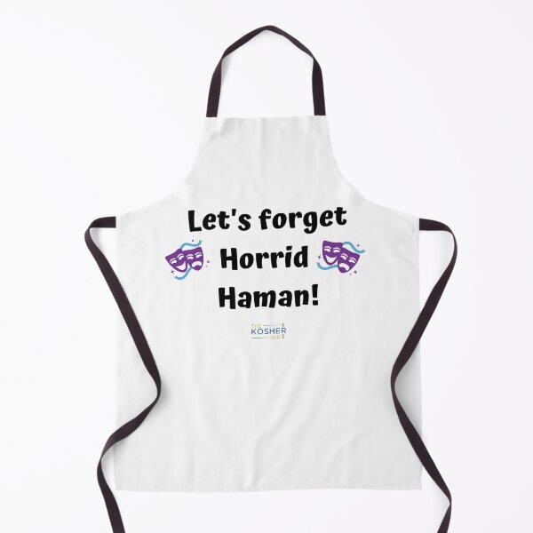 Item preview, Lets Forget Horrid Haman - Funny Purim designed and sold by thekosherhub.