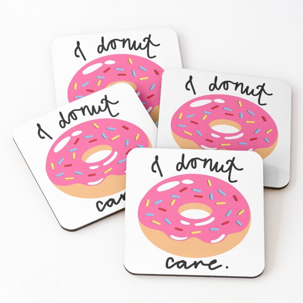 Item preview, I donut care. designed and sold by HoneyandCo.